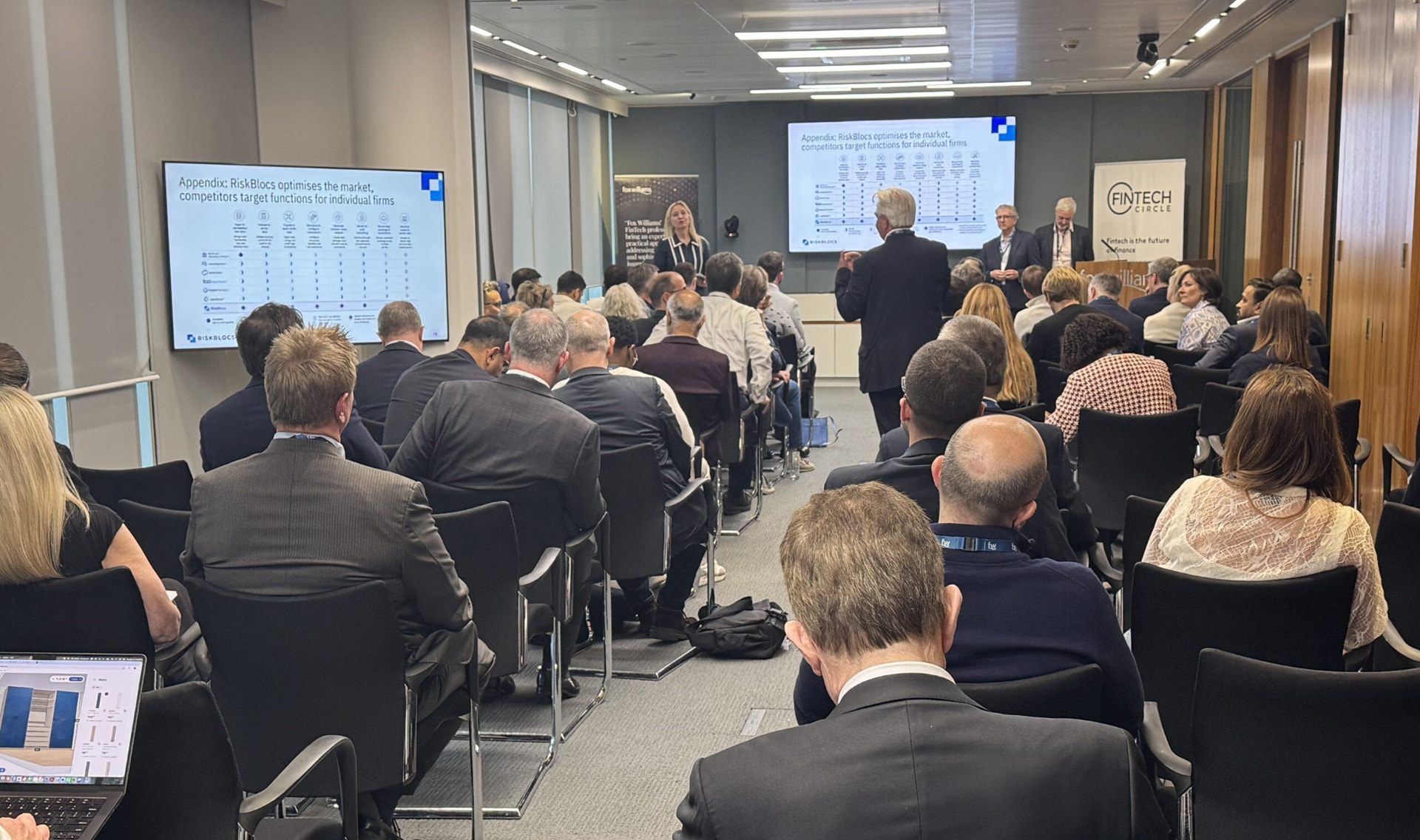 FINTECH Circle Investor Network pitch event in the City of London