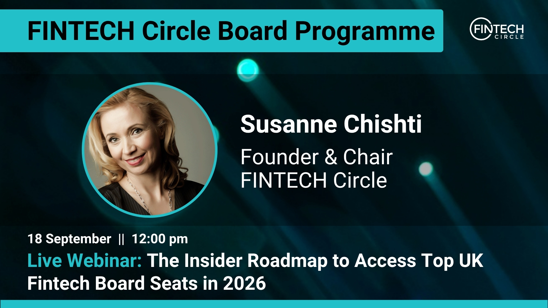 Live Webinar: The Insider Roadmap to Access Top UK Fintech Board Seats in 2026