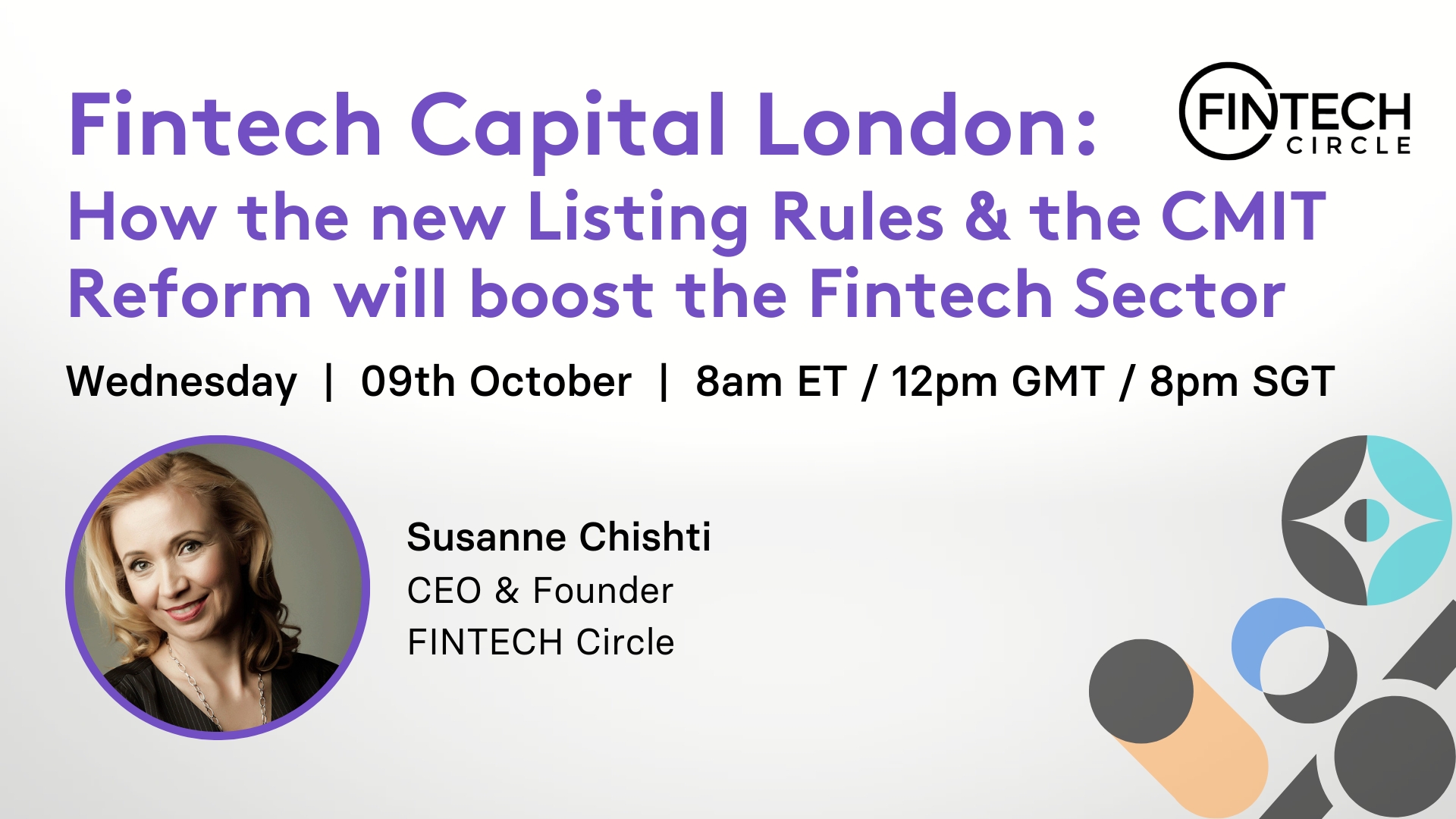 Key takeaways from webinar: Fintech Capital London