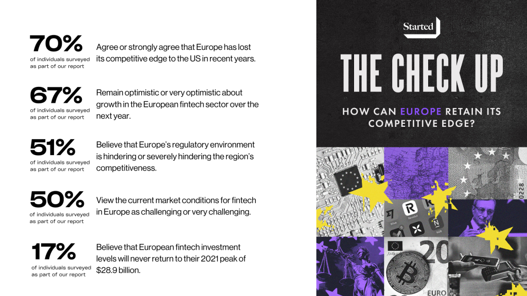 Has Europe Lost Its Fintech Edge? The ‘Check Up’ Report from Started PR Suggests So