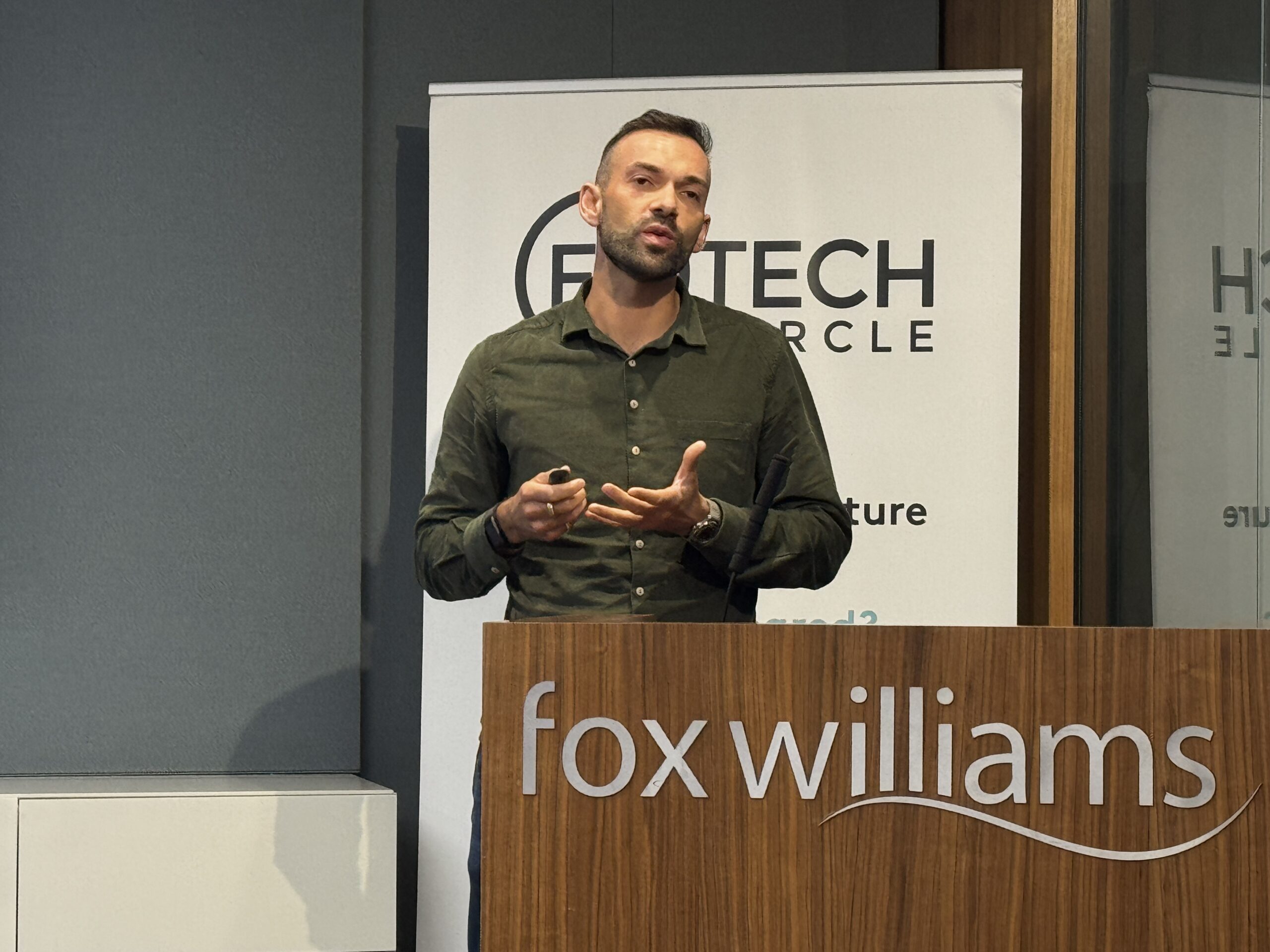Zeus AI presentation at the FINTECH Circle Investor Evening