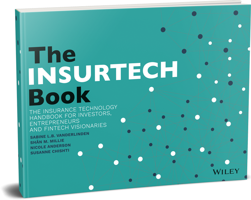 The INSURTECH Book — book cover, published by Wiley
