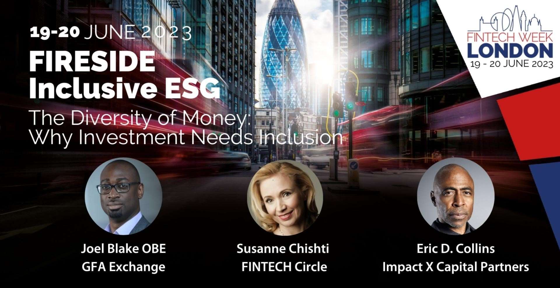 Fireside Chat - Inclusive ESG. The Diversity of Money: Why Investment Needs Inclusion