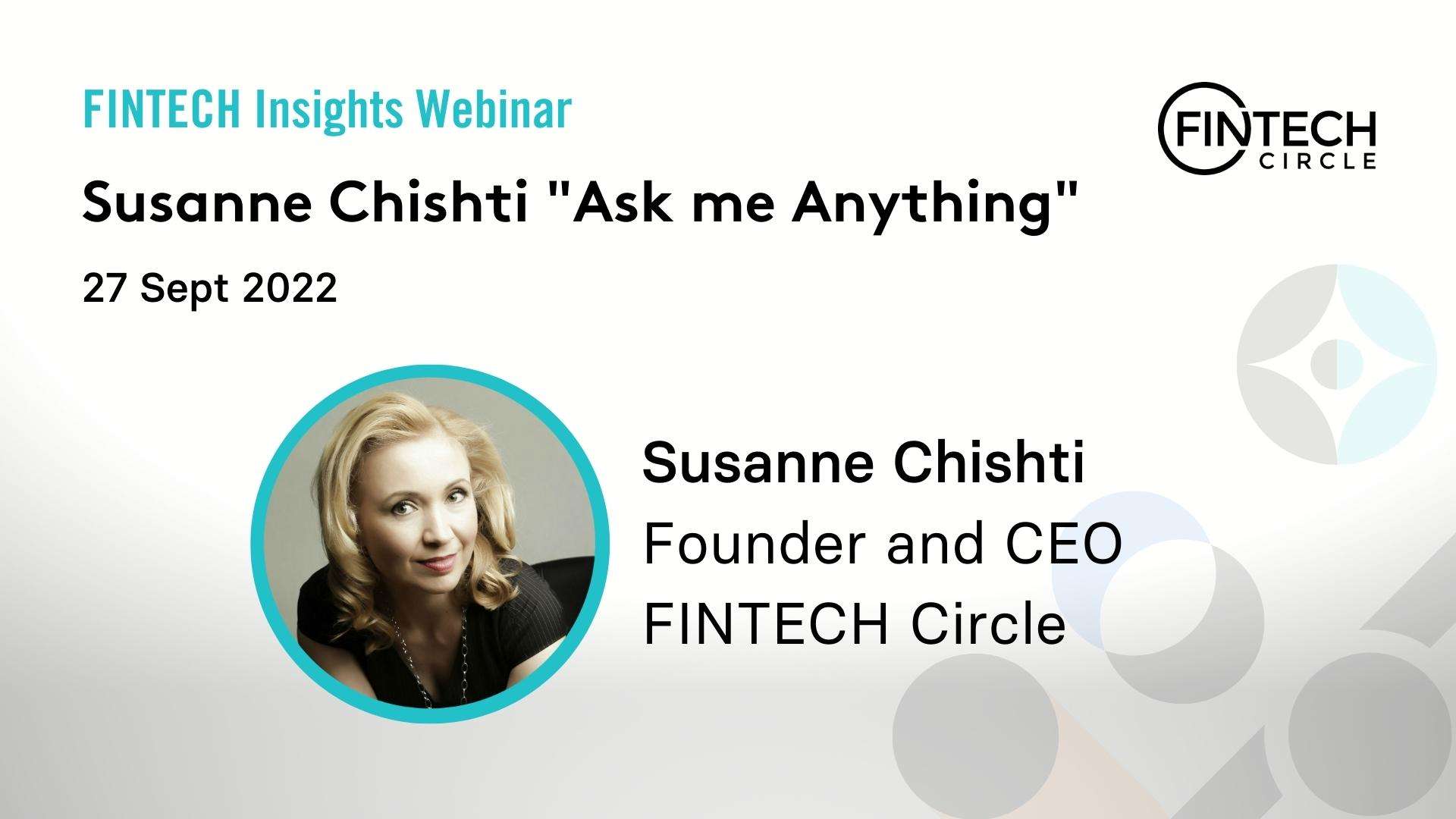 Susanne Chishti “Ask me Anything”