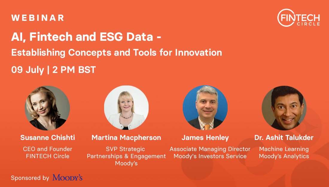 Webinar: AI, Fintech and ESG Data – Establishing Concepts and Tools for Innovation