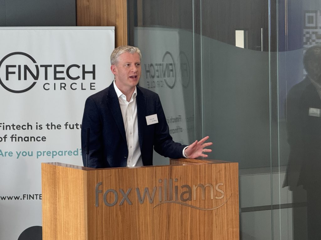 Chris Hill, Partner at Fox Williams gives a keynote presentation